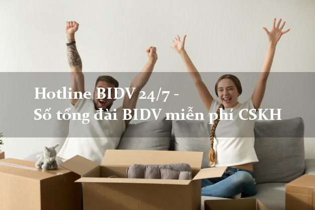 Hotline BIDV 24/7 - Số tổng đài BIDV miễn phí CSKH Hotline BIDV 24/7 - Số tổng đài BIDV miễn phí CSKH